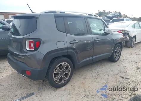 2017 Jeep Renegade Limited Fwd из США, поврежденный, VIN ZACCJADB5HPF79357